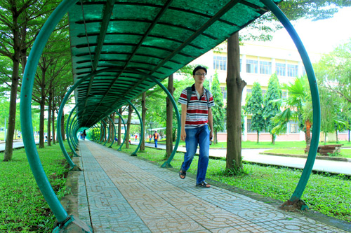 Ngam 2 truong Dai hoc hien dai bac nhat TP.HCM