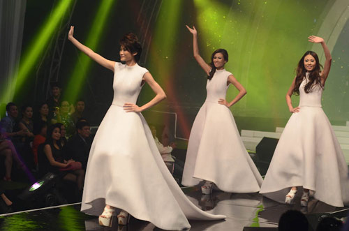 Mai Giang tro thanh quan quan Vietnam\'s Next Top Model 2012