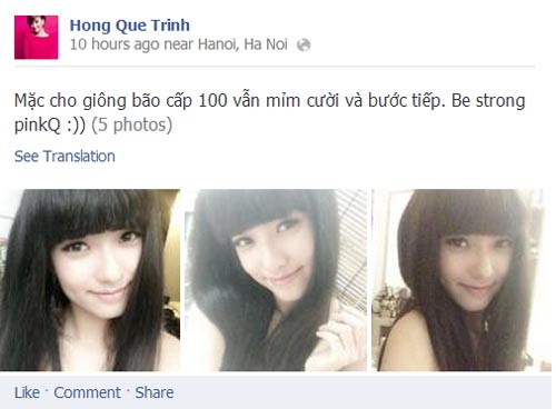 Hong Que \'dan mat\' nhung ke chi trich minh