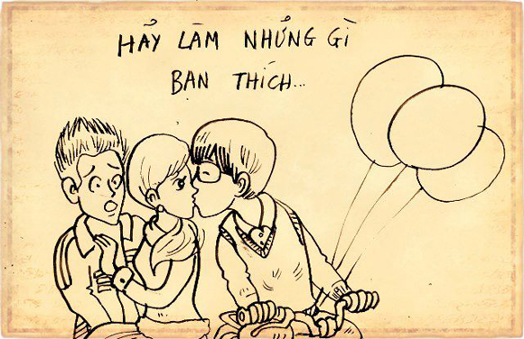 Xem trọn bộ tranh Thư gửi nỗi buồn