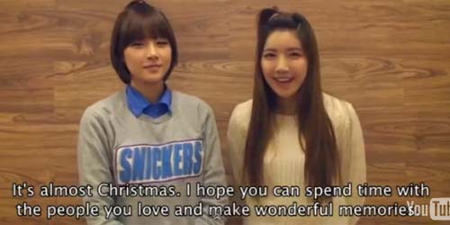 Sao Hàn hân hoan gửi lời chúc Giáng sinh fan 6