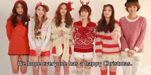 Sao Hàn hân hoan gửi lời chúc Giáng sinh fan 10