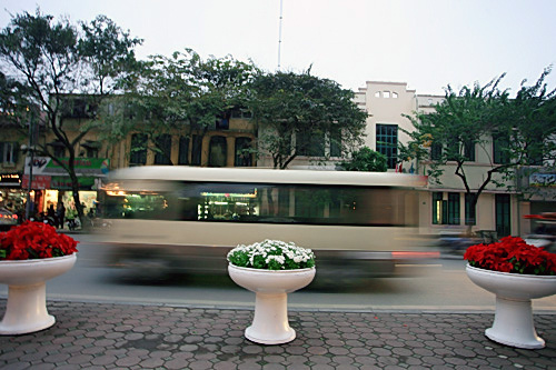 Thu do Ha Noi ruc ro sac mau don chao nam moi