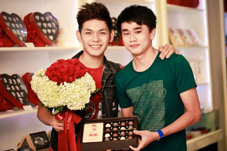 Qua Valentine som danh cho fan tu V.Music