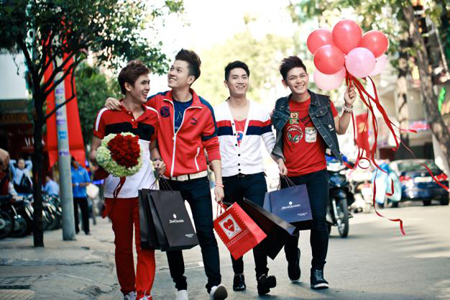 Qua Valentine som danh cho fan tu V.Music
