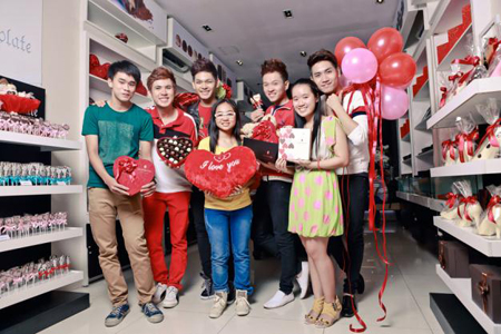 Qua Valentine som danh cho fan tu V.Music