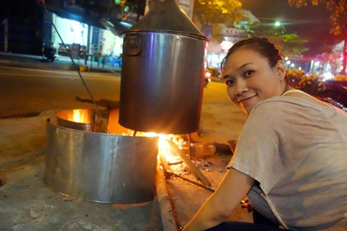 Nhung hinh anh an Tet tung bung cua sao Viet