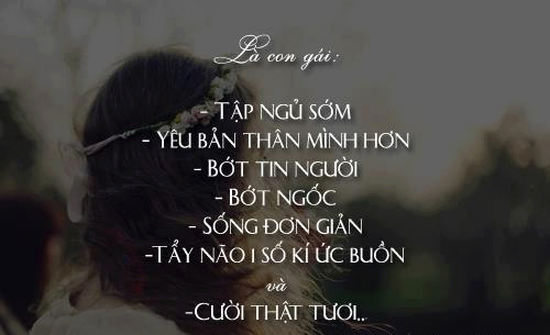 Bảy lời khuyên hữu ích dành cho con gái.