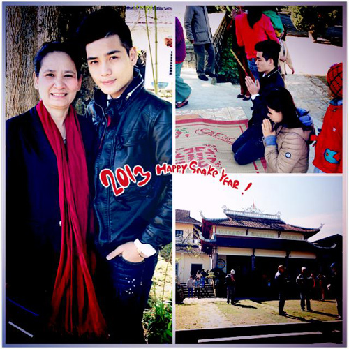 Sao Viet ron rang len chua cau may