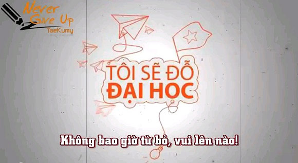 Rạo rực với bài hát cổ động Tôi sẽ đỗ đại học