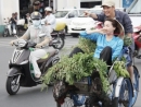 Hồ Ngọc Hà mặc áo bà ba giản dị dạo phố cùng Đàm Vĩnh Hưng