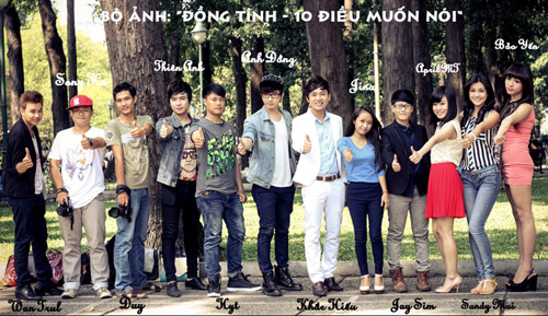 Bo anh “Dong tinh – 10 dieu muon noi\