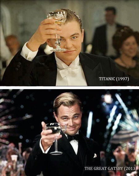 Leonardo DiCaprio ngày càng lịch lãm hơn.