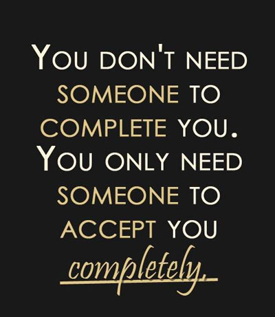Bạn không cần ai đó