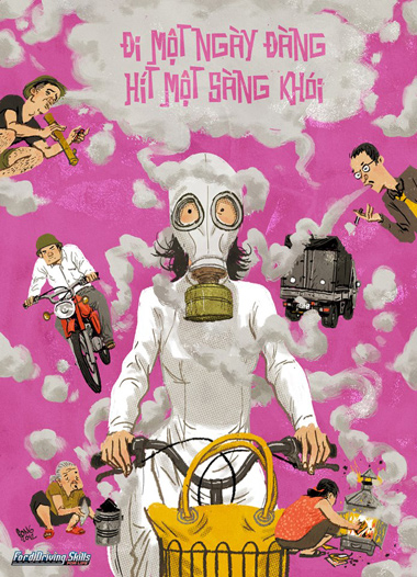 Sat thu dau mung mu che anh hai huoc giao thong Viet Nam