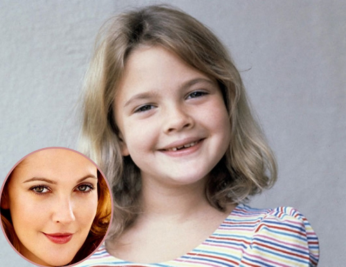 Thiên thần của Charles, Drew Barrymore thơi thơ ấu.