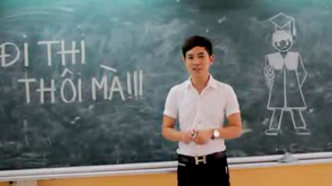 Thầy Khắc Hiếu 'trấn an' sĩ tử trước kỳ thi đại học