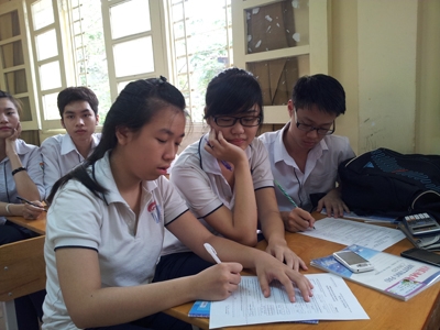 Thí sinh mùa thi 2013. Ảnh: Hồ Thu 