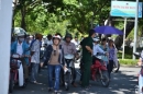 Khá đông thí sinh đến muộn trong môn thi thứ hai