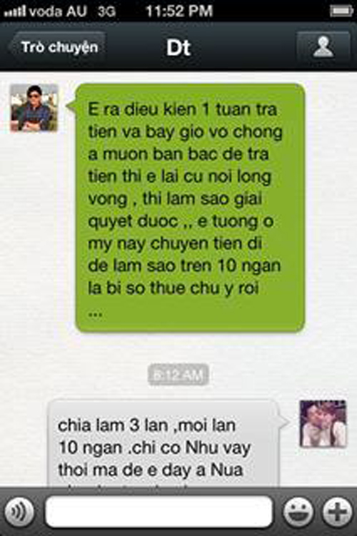 Dan Truong bi fan nu to no tien ty