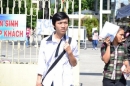 Đề thi vừa sức, thí sinh vui vẻ kết thúc kỳ thi đại học cao đẳng 2013