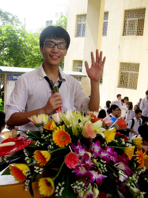 ‘Cay hai’ chuyen Toan tro thanh thu khoa DH Duoc