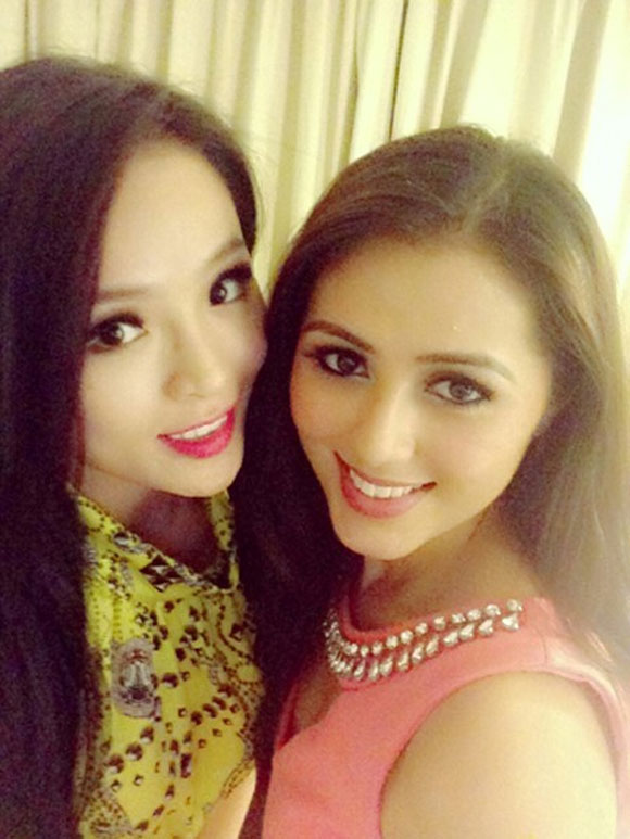 Lại Hương Thảo ít được chú ý ngày đầu ở Miss World