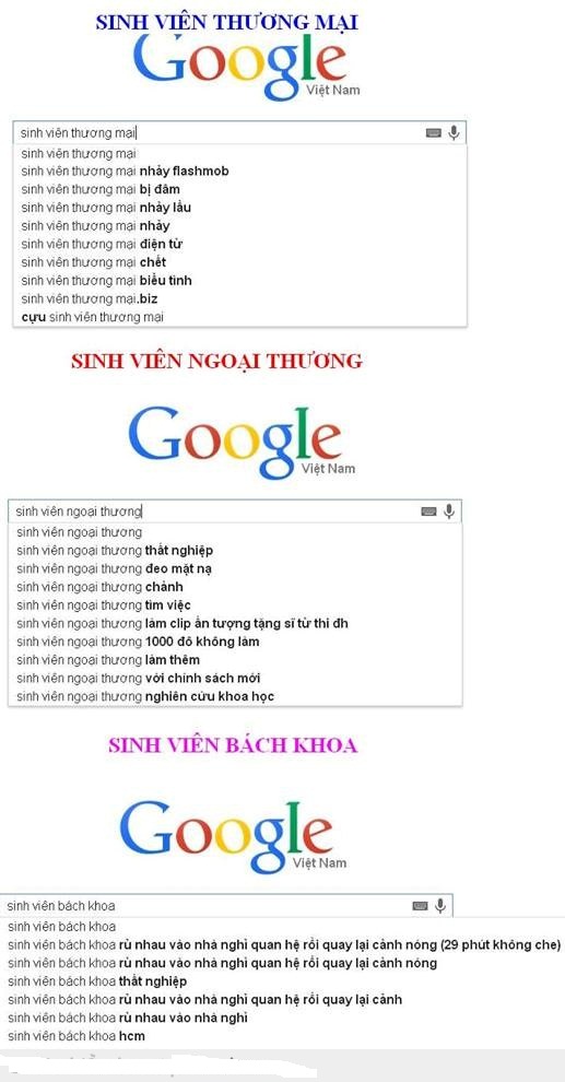 Sinh viên trường nào bá đạo nhất?