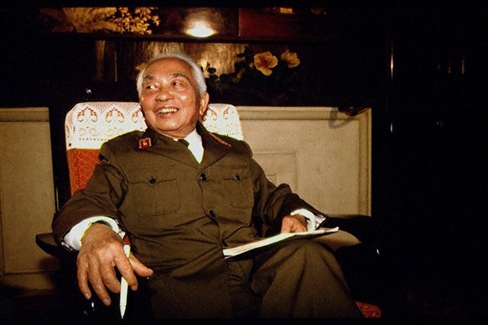 Đại tướng Võ Nguyên Giáp.