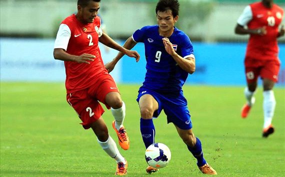 U23 Dong Timor 1-3 U23 Thai Lan: Ba diem nhe nhang
