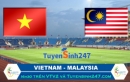 Lịch phát sóng trận U23 Việt Nam - U23 Malaysia (Bóng đá Seagames 27)