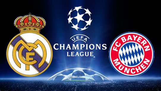 Lich phat song ban ket Cup C1: Real Madrid - Bayern Munich