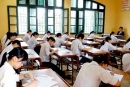 Thí sinh tự tin trước khi bước vào thi môn Toán