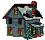 Hình đẹp ngôi nhà trong đêm giáng sinh