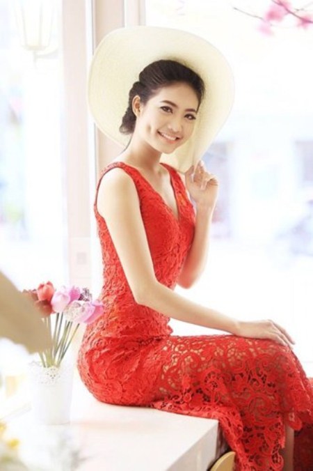 Cô bạn cũng là một người mẫu có tiếng của showbiz Việt.