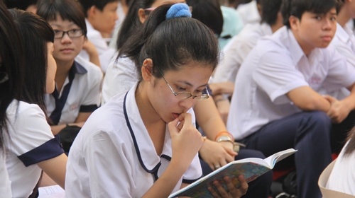 Thứ hai Trường THPT Nam Thanh Hóa Kỳ thi tuyển sinh lần 3 năm 2015