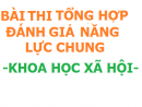 Bài thi tổng hợp đánh giá năng lực chung - Khoa học xã hội