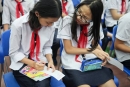 Đề thi học kì 1 lớp 8 môn Anh 2015 THCS Phan Châu Trinh