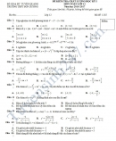 Đề thi học kì 1 lớp 12 môn Toán - THPT Sơn Dương năm 2016-2017