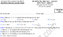 Đề thi học kì 1 lớp 12 môn Toán - THPT Chuyên Lê Quý Đôn 2016 - 2017