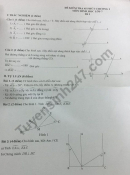 Đề kiểm tra 1 tiết Chương 1 Hình học lớp 7 môn Toán 2018 - THCS Lương Thế Vinh