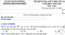 Đề thi giữa học kỳ 1 lớp 10 môn Toán - THPT Thái Phiên năm 2018