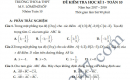 Đề thi học kỳ 1 lớp 10 môn Toán - THCS&THPT M.V.Lomonoxop 2018