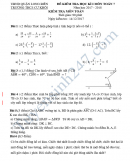 Đề thi học kỳ 1 lớp 7 môn Toán - THCS Cự Khối năm 2018