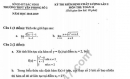 Đề thi giữa kì 2 môn toán lớp 11 - THPT Yên Phong Số 2 năm 2019