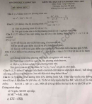Đáp án đề thi kì 2 môn Toán lớp 9 - Sở GD Bình Dương 2019