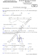 Đề thi thử THPTQG 2019 môn Toán trường PT Thực Hành Sư Phạm