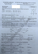 Đáp án đề thi môn Toán thi THPTQG năm 2019 mã đề 112 của Bộ GD