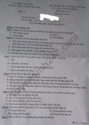 Đề thi môn Địa lớp 10 kì 1 THPT Lương Thế Vinh năm 2019