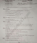 Đáp án đề thi vào lớp 10 môn Toán tỉnh Đắk Nông năm 2020